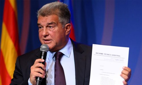 وثائق وشيكات بنكية تتعلق بقضية نيجريرا ونادي برشلونة الإسباني