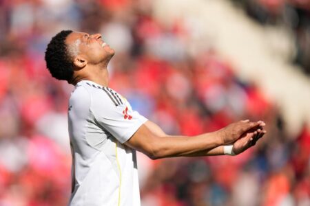 احتفال فيدات موريكي بهدف الفوز في مباراة ريال مدريد ومايوركا